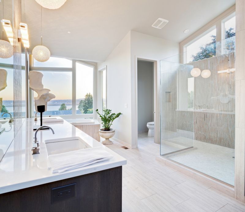 Spacious Master Bathroom Design